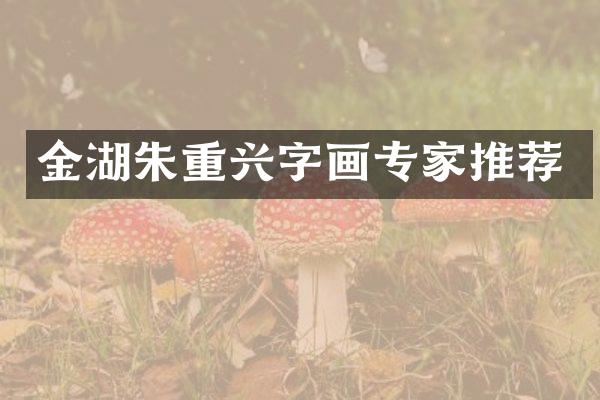 金湖朱重兴字画专家推荐