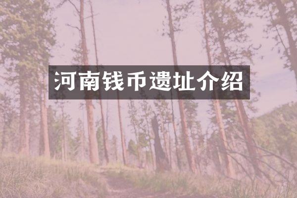 河南钱币遗址介绍