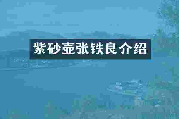 紫砂壶张铁良介绍