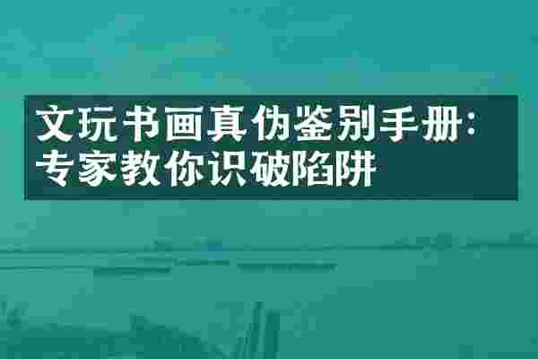 文玩书画真伪鉴别手册：专家教你识破陷阱