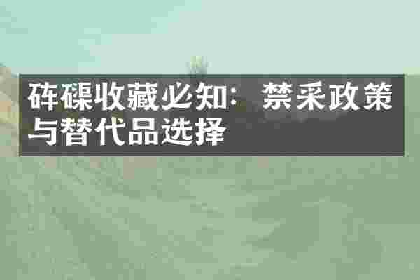 砗磲收藏必知：禁采政策与替代品选择