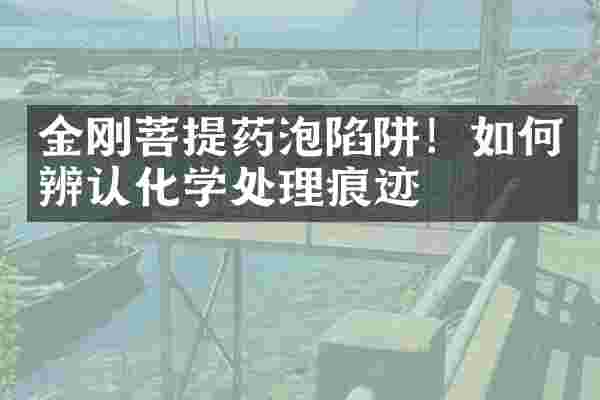 金刚菩提药泡陷阱！如何辨认化学处理痕迹